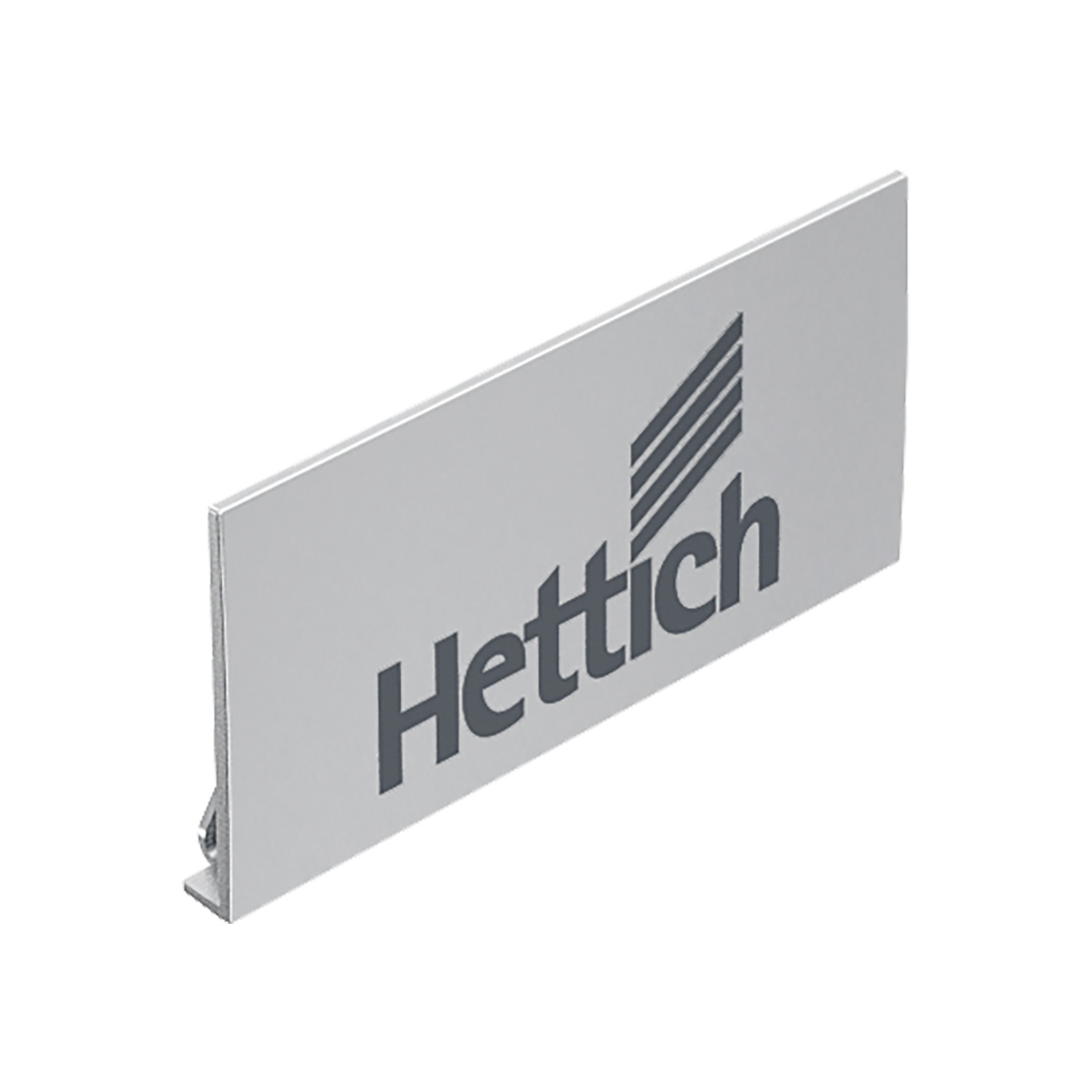 HETTICH AvanTech YOU Brandingclip, silber mit Hettich Logo, 9257703