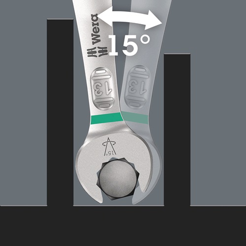 WERA Ringmaulschlüssel 6003 Joker SW 5,5mm L.105mm Form A legierter WS WERA