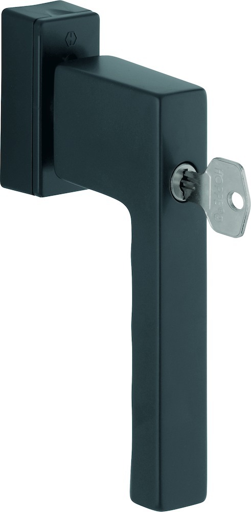 HOPPE® Fenstergriff absperrbar Toulon 0737S/UD9024, mit Schrauben, Aluminium, 11738054