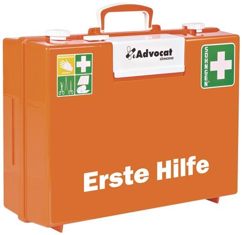 SÖHNGEN Erste Hilfe Koffer Advocat B400xH300xT150ca.mm orange SÖHNGEN
