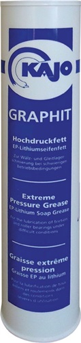 KAJO Hochdruckfett graphitiert Grease EP-G 2 400g schwarz Kartusche KAJO
