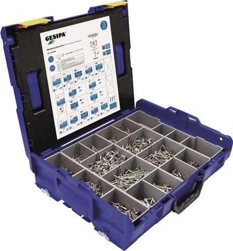 GESIPA Blindnietsortiment Pro 1578-tlg.Ku.-Koffer GESIPA
