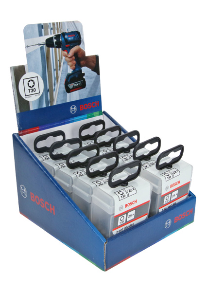 BOSCH Schrauberbit Extra-Hart T30, 25 mm, 25er-Pack