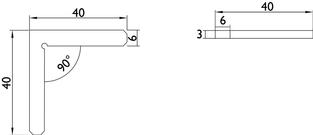HERMAT Eckwinkel 6955, Stahl