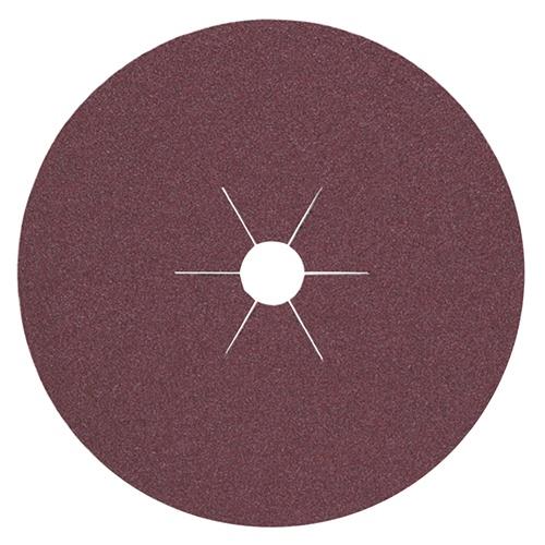 Fiberscheibe D.125mm K.24 f.HO/Metall Korund TECWERK