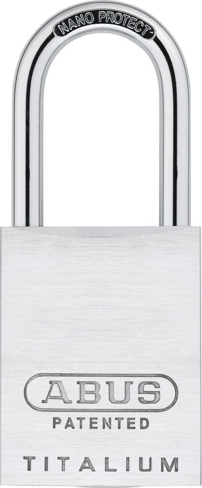 ABUS Zylindervorhangschloss Titalium 83AL, ohne Zylinder, TITALIUM™-Spezialaluminium