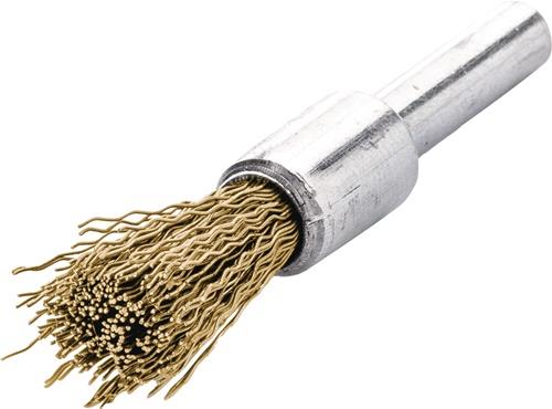 LESSMANN Rundbürste D.23mm Drahtstärke 0,20mm MS gewellt 18000min-¹ 10 LESSMANN