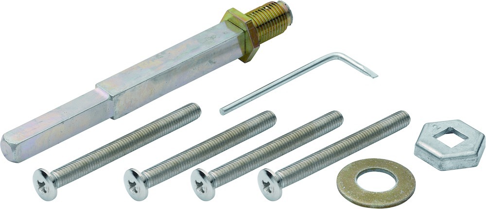 HOPPE® Befestigungsset für Schutz-Wechselgarnituren ES1 (Knopf/Griff), VK 10/8 mm, 12118315