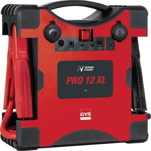 Lithium Booster NOMAD POWER PRO 12 XL Ladespannung 12 V Startstrom 1000 A GYS