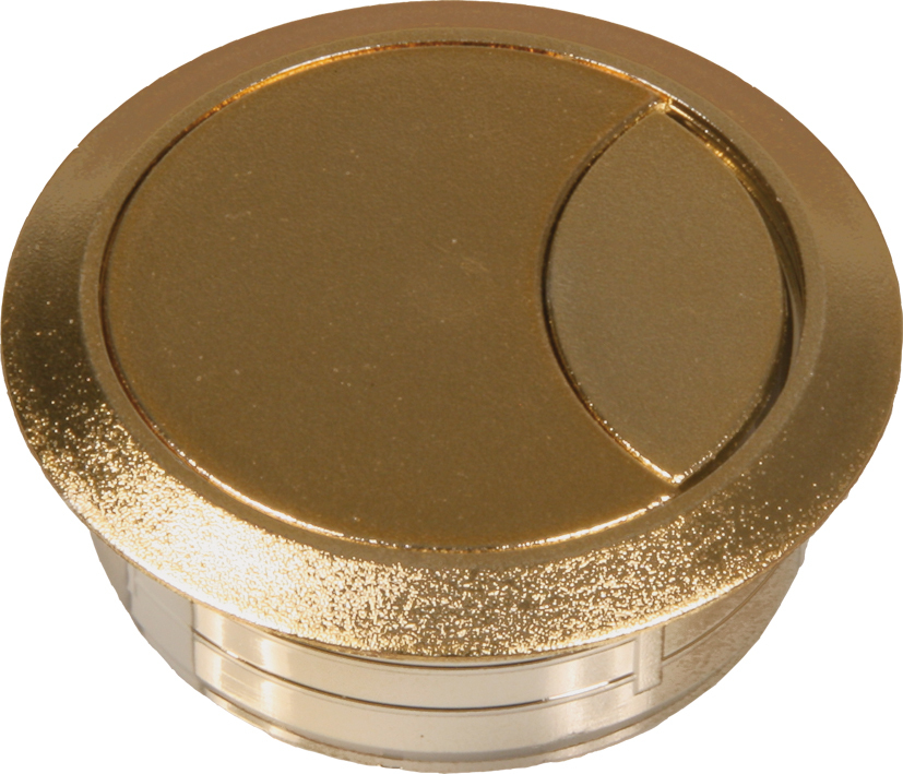 Veyhl Kabeldurchlass D: 80mm messing