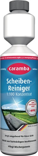 CARAMBA Scheibenreiniger Sommer Easy Clean Konzentrat 1:100 250ml Flasche CARAMBA