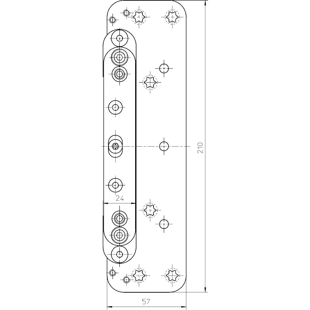 SIMONSWERK Aufnahmeelement VARIANT® VX 2505 3D N