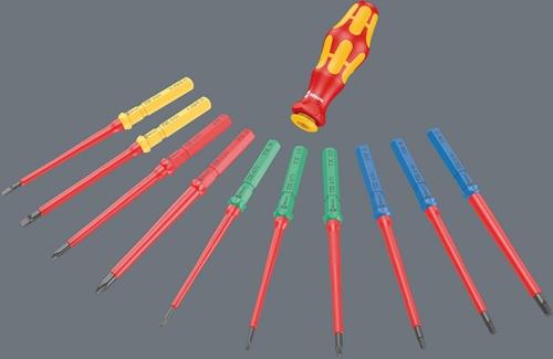 WERA Schraubendrehersatz Kraftform Kompakt VDE 17 RA 1 17-tlg.Schlitz/PH/PZ/PZ/S/Torx WERA Schraubendrehersatz Kraftform Kompakt VDE 17 RA 1 17-tlg.Schlitz/PH/PZ/PZ/S/Torx