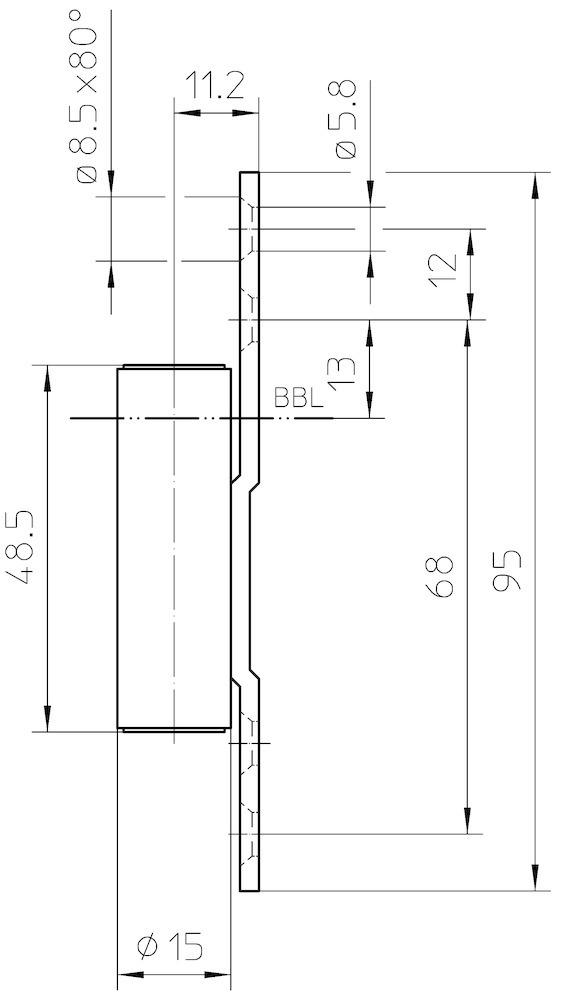 SIMONSWERK Rahmenteil VARIANT® V 8000 WF ASR