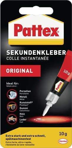 PATTEX Sekundenkleber Classic 10g farblos Tube PATTEX