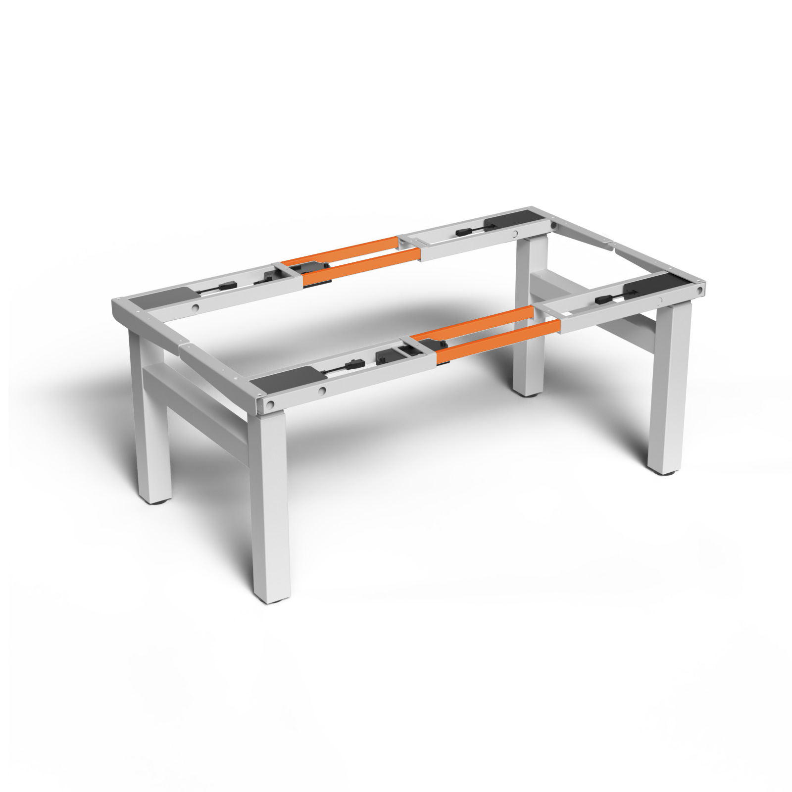 BMB 4x E-POINT Plus L N, Weißaluminium, RAL 9006