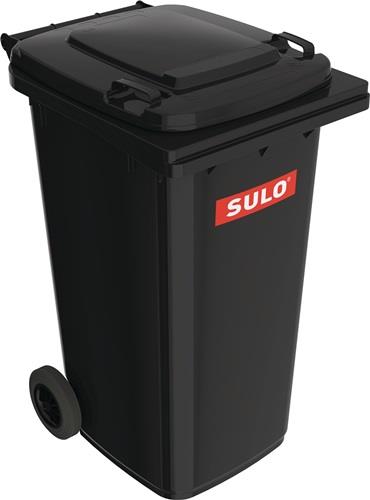 SULO Müllgroßbehälter 240l HDPE anthrazitgrau fahrbar,n.EN 840 SULO