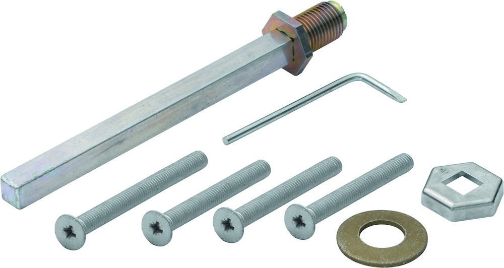 HOPPE® Befestigungsset für Schutz-Wechselgarnituren ES1/ES2 (Knopf/Griff), VK 8 mm, 12114364