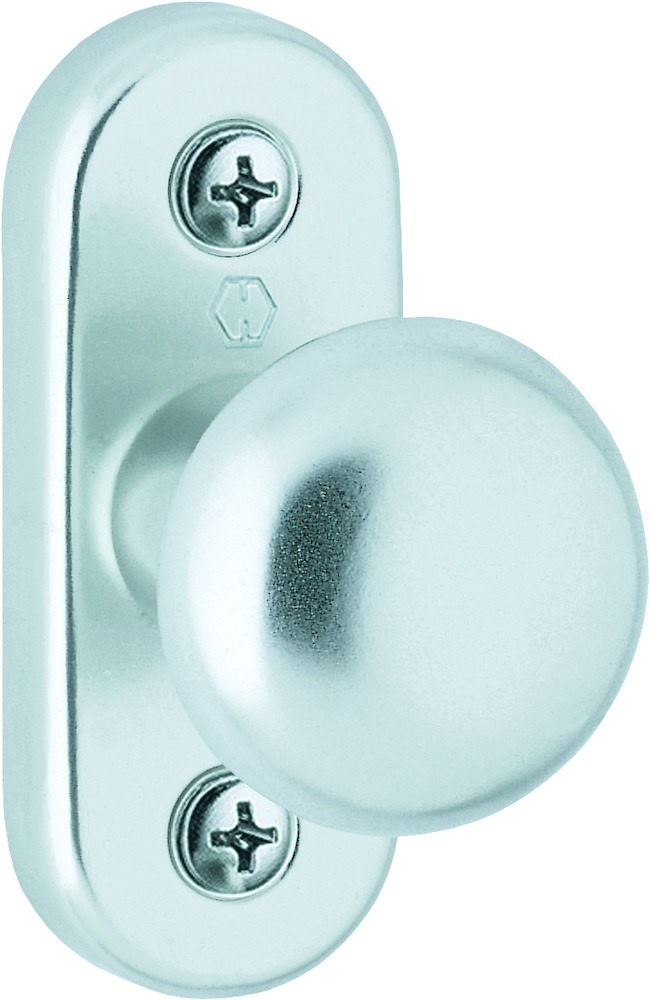 HOPPE® Balkontürknopf 35/9, Aluminium, 11539325