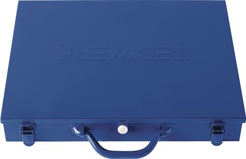 TECWERK Sortimentskasten B438xT342xH70mm 23 Fächer blau blau TECWERK