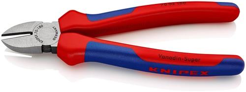 KNIPEX Seitenschneider L.180mm Kopf pol.Comfort-Griffe max.2,5mm KNIPEX