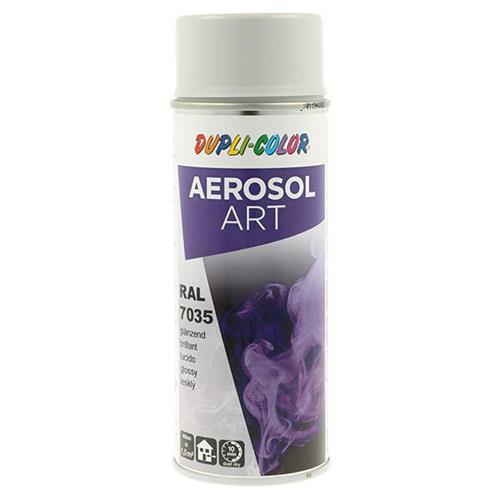 DUPLI-COLOR Buntlackspray AEROSOL Art lichtgrau glänzend RAL 7035 400ml Spraydose