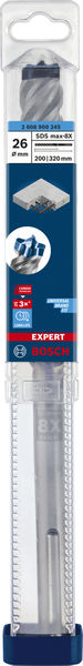 BOSCH EXPERT SDS max-8X Hammerbohrer, 26 x 200 x 320 mm. Für Bohrhämmer