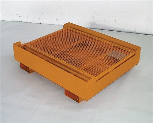 BAUER Arbeitsbühne B1200xT1090xH1890mm gelborange lack.Trgf.300kg faltbar