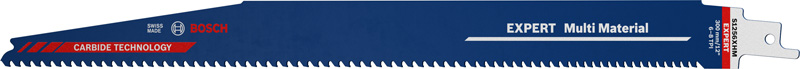 BOSCH EXPERT ‘Multi Material’ S 1256 XHM Säbelsägeblatt, 10 Stück. Für Säbelsägen