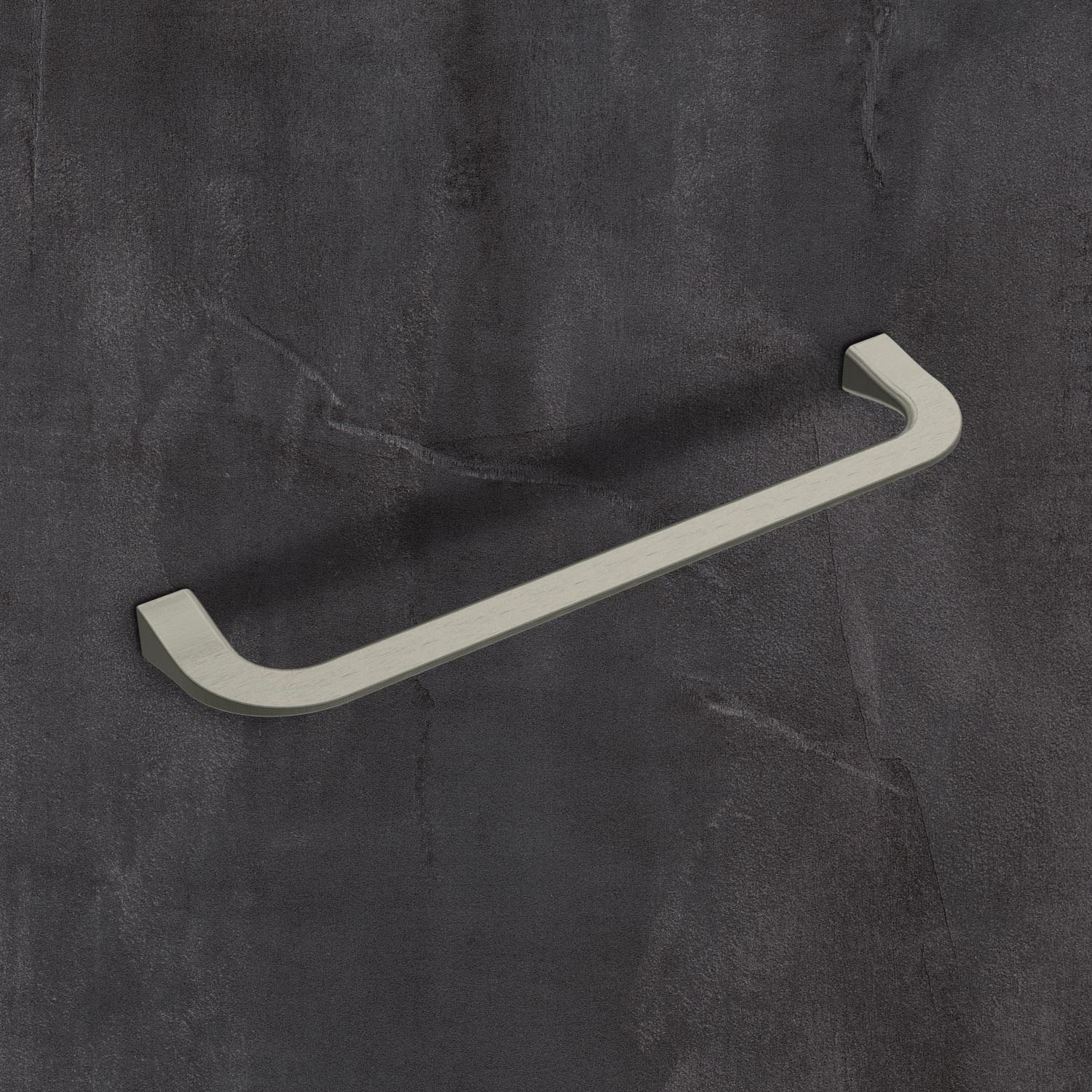 HETTICH Griff Lungro, Bohrabstand 160 mm, L 171 mm, B 11 mm, H 37 mm, Edelstahl Optik gebürstet, 9348292