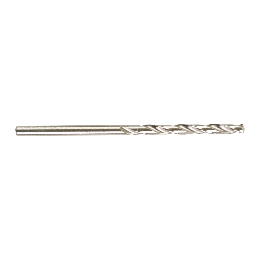 MILWAUKEE 2,8 x 61 mm, HSS-G Metallbohrer HSS-G THUNDERWEB DIN 338 10er Pack