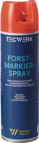 TECWERK Forstmarkierspray neonrot 500ml Spraydose TECWERK