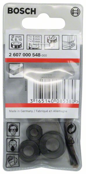 BOSCH Tiefenstopp-Set, 3-teilig, 6, 8, 10 mm