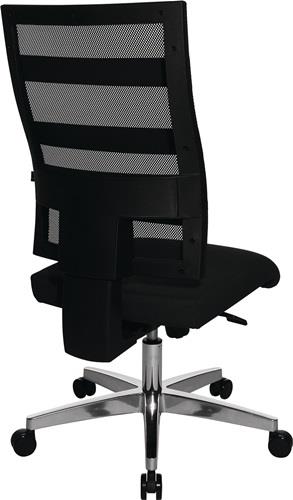 TOPSTAR Bürodrehstuhl m.Punktsynchrontechnik schwarz/schwarz 450-550mm Trgf.110kg