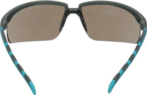 3M Schutzbrille S2002SGAF-BGR-EU EN 166 EN 170EN 172 Bügel grau/türkis,Scheibe grau