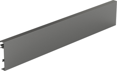 HETTICH Aluminiumrückwand ArciTech, 94 x 2000 mm, anthrazit, 9192201