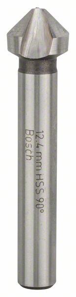 BOSCH Kegelsenker mit zylindrischem Schaft, 12,4, M 6, 56 mm, 8 mm