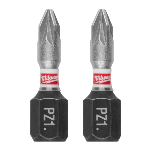 MILWAUKEE PZ1 / 25 mm Schrauberbit SHOCKWAVE (25er Pack)