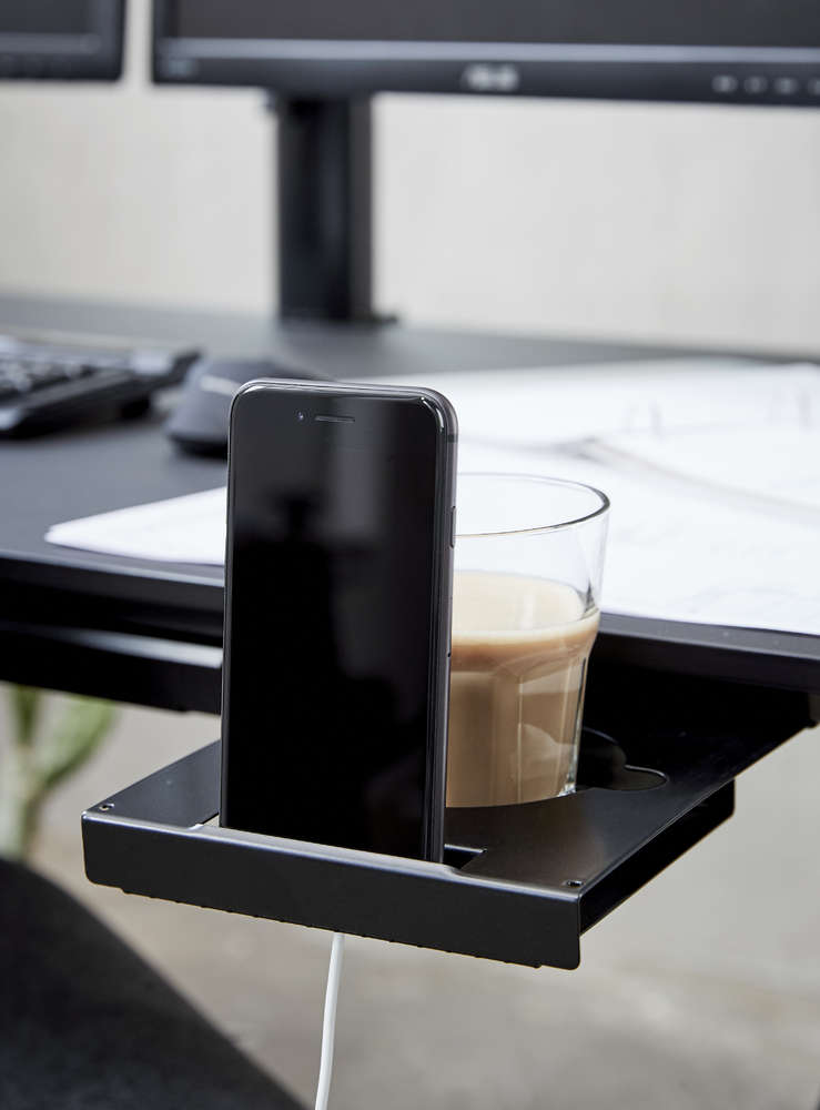 Veyhl Mobilephone und Becher Ablage, RAL 9016 verkehrsweiß