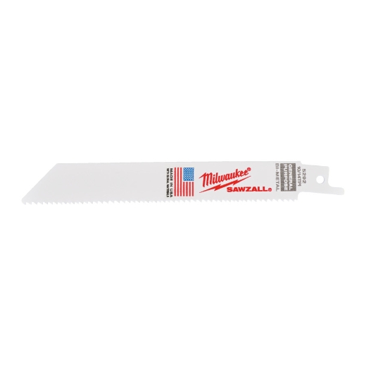 MILWAUKEE 150 x 2,5/1,8 mm (10/14 TPI) Säbelsägeblatt General Purpose, flexibel