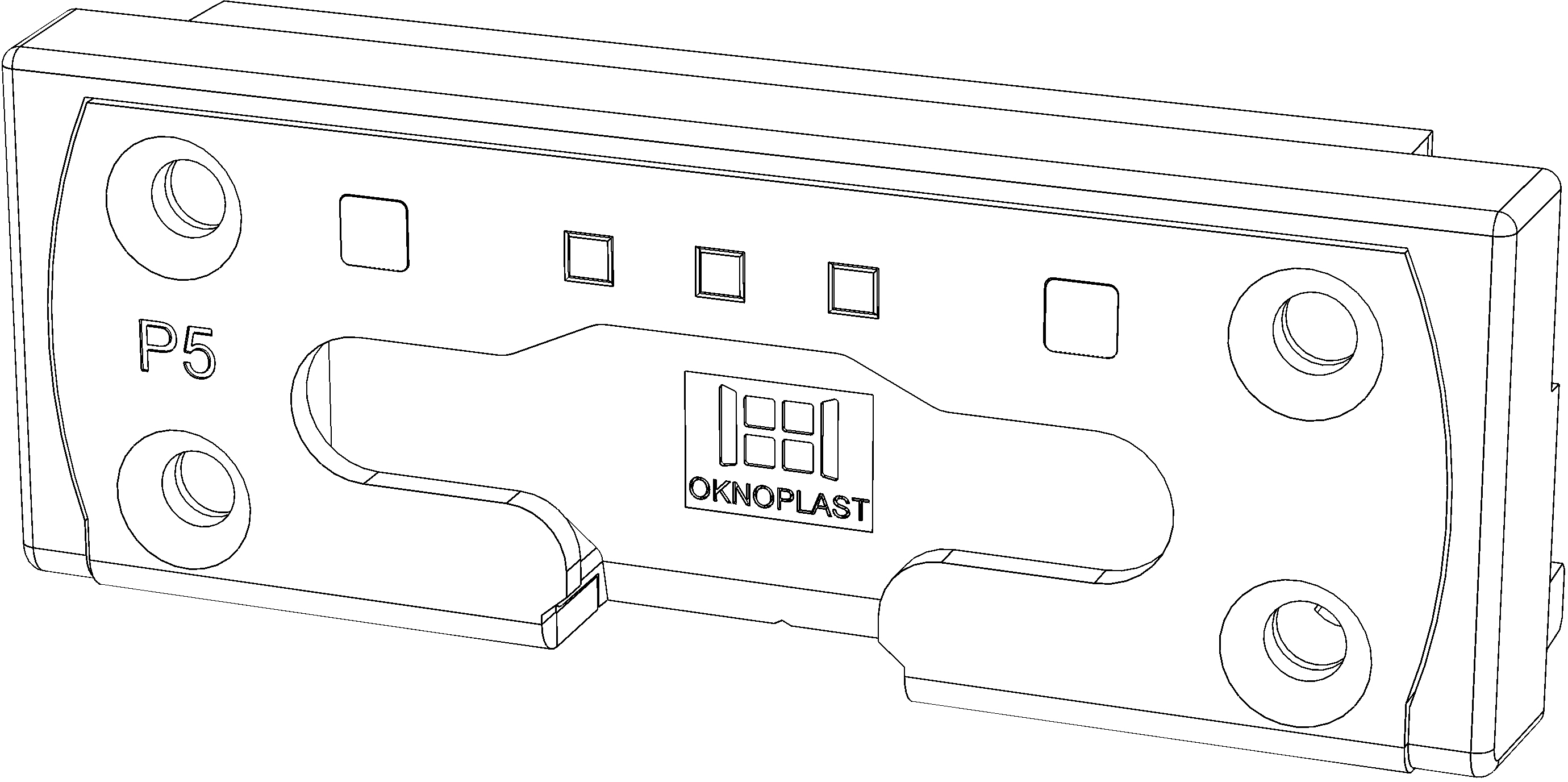 WINKHAUS Kippschließblech SBK.K.652, Stahl, WINKHAUS Kippschließblech SBK.K.652, Stahl,