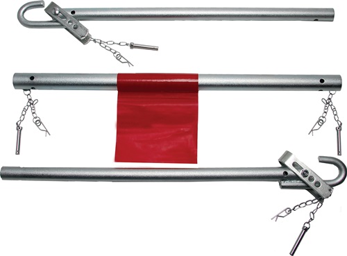 Nordwest Abschleppstange STA/Metall L1830xB65xH53mm 4,04kg silber HP AUTOZUBEHÖR