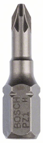 BOSCH Schrauberbit Extra-Hart PZ 1, 25 mm, 10er-Pack