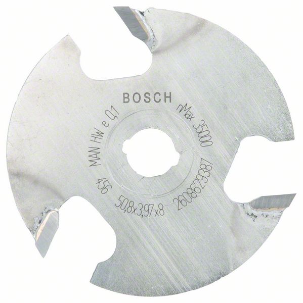 BOSCH Scheibennutfräser, 8 mm, D1 50,8 mm, L 4 mm, G 8 mm