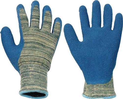 HONEYWELL Schnittschutzhandschuhe Sharpflex Latex Gr.9 grau/blau EN 388,EN 407 PSA II 10PA