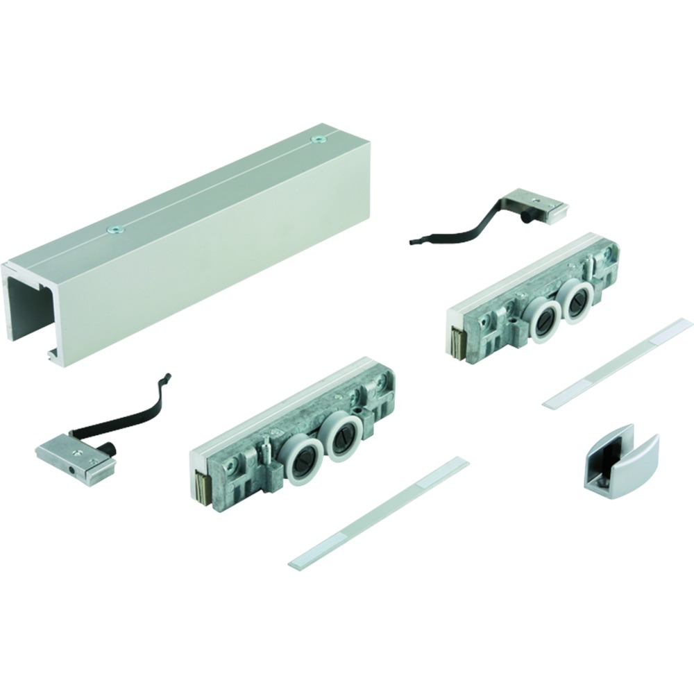 DORMA GLAS Schiebetürbeschlag AGILE 150 07.300, Aluminium DORMA GLAS Schiebetürbeschlag AGILE 150 07.300, Aluminium