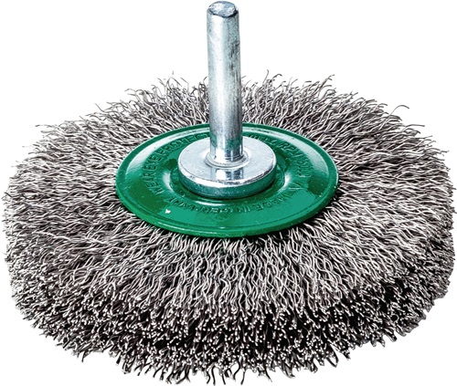 LESSMANN Rundbürste D.50mm Drahtstärke 0,3mm VA 11mm 15000min-¹