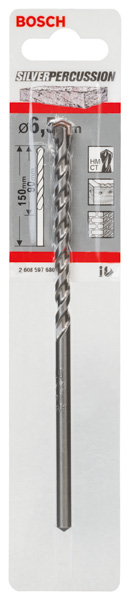 BOSCH Betonbohrer CYL-3, 6,5 x 90 x 150 mm, d 5,5 mm, 1er-Pack