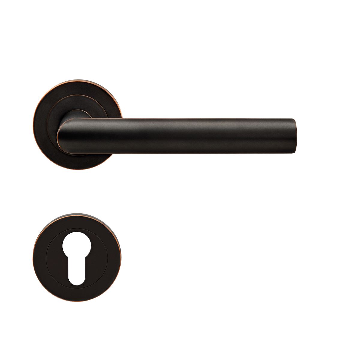 KARCHER DESIGN Drückergarnitur ER28 PZ0 81 - Rhodos, Profilzylinder, Edelstahl KARCHER DESIGN Drückergarnitur ER28 PZ0 81 - Rhodos, Profilzylinder, Edelstahl