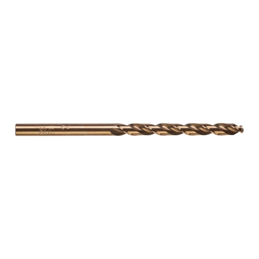 MILWAUKEE 4,2 x 75 mm, HSS-G Co HSS-G RED COBALT Metallbohrer DIN 338